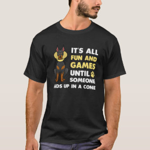 T-shirt Drôle Vet Tech Art Hommes Femmes Vétérinaire Assis