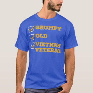 T-shirt Drôle Vétérinaire Grumpy Vieux Vietnam Cadeaux Vét