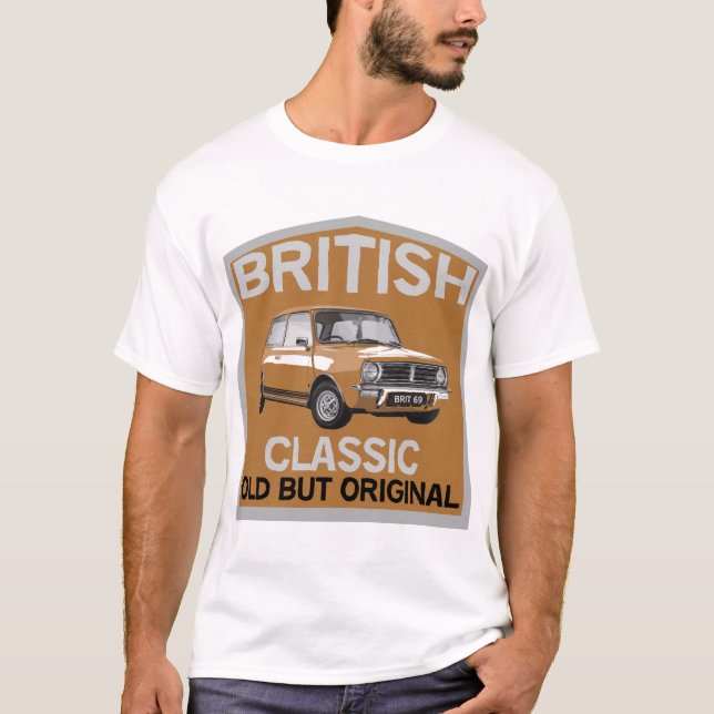 T-shirt Drôle Vieillir | Voiture classique | Anniversaire  (Devant)