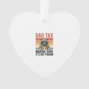 T-shirt drôle vintage Raton laveur Taxe Papa Conce