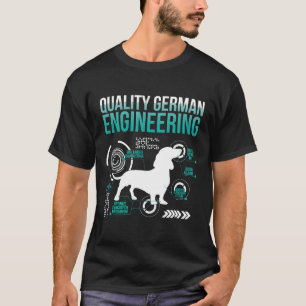 T-shirt Drôle Weiner Chien Plaisanter Sarcastique Allemand