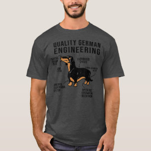T-shirt Drôle Weiner Chien Plaisanter Sarcastique Allemand