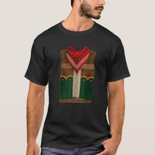 T-shirt Drôle Western Country Texas Costume de cowboy cow-