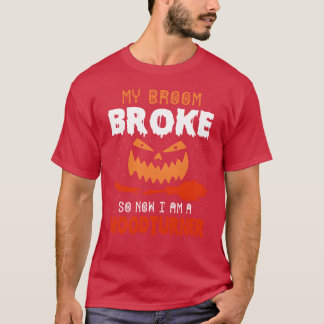T-shirt Drôle Woodturner Halloween drôle