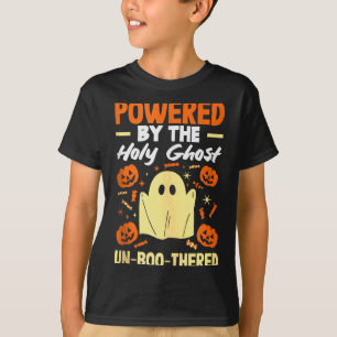 T-shirt Drôle y'a pas de fantôme comme la Sainte Halloween
