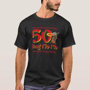 T-shirt Drôle Yung No Mo 50e Anniversaire chinois sac prov
