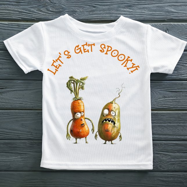 T-shirt Drôle zombie légumes Halloween (Créateur téléchargé)