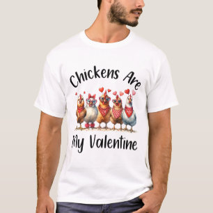 T-shirt Drôles d'agriculteurs - Hommes Femmes Le poulet es