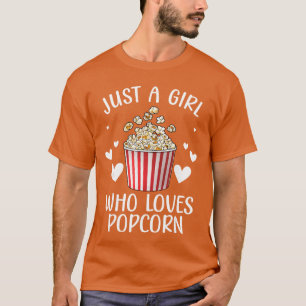 T-shirt Drôles d'art de pop-corn filles femmes pop-corn gr