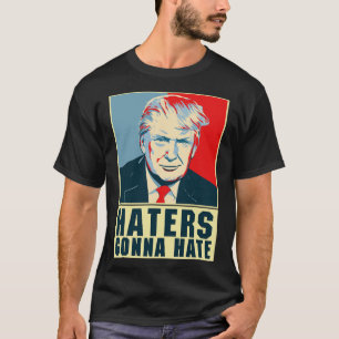 T-shirt Drôles de Chapeaux de Président Donald Trump Les D