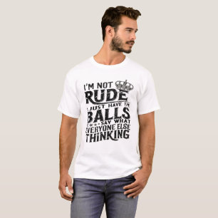 T-shirt Drôles de citations sarcastiques de défense pour h