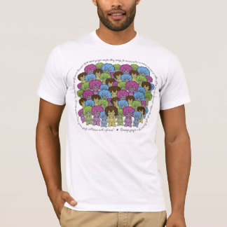 T-shirt Drôles de gens T--chemise