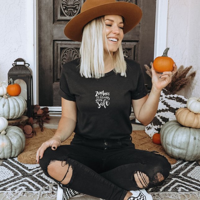 T-shirt Drôles de Zombies Halloween Automne Citation (Créateur téléchargé)