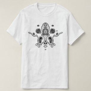 T-shirt Drone alien biomécanique / calmar alien v4