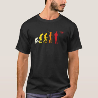 T-shirt Drone Fyling Evolution Design Drone Pilot