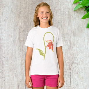T-shirt drooping Flower Girls