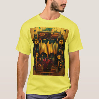 T-shirt "Drop the Bassline : DJ Vibe : Unleash the beats