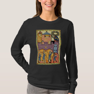 T-shirt Dropping Rocks, Manesse de Codex du XIVe siècle