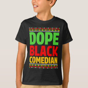 T-shirt Drug Black Comédien Mois de l'histoire afro-améric