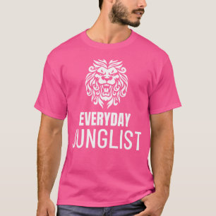 T-shirt Drum And Bass Lion Jungle 174 Bpm Dnb Music
