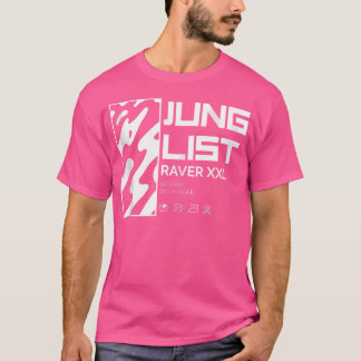 T-shirt Drum Et Basse Musique Liquide Jungle Rave Edm
