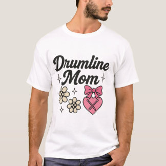 T-shirt : Drumline Maman Coeur & Fleurs