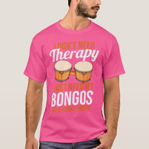 T-shirt Drummer Bongo Drums