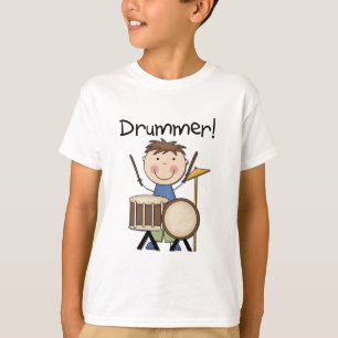 T-shirt Drummer - Chemises et cadeaux masculins