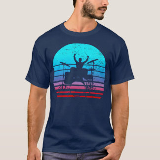 T-shirt Drummer Drummer Drumsticks Musician Outfit 10