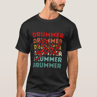 T-shirt Drummer Drummer pour tambour musicien