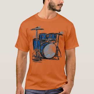 T-shirt Drummer Freak