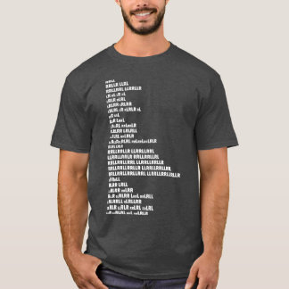 T-shirt Drummer RRLL Rudiments