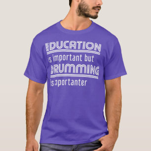 T-shirt Drumming Education Drumming Drums