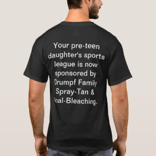 T-shirt Drumpf Family Spray-Tan Hankamer Artjunkhaus Comic
