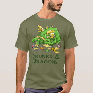 T-shirt Drung Et Dragons Drôle Dice Dice Tabletop