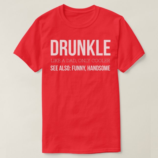 T-shirt Drunké drôle (Design devant)