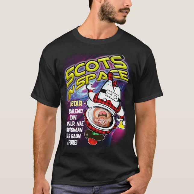 T-shirt Drunkenly aller ce que le nom Scotsman a rassemblé (Devant)