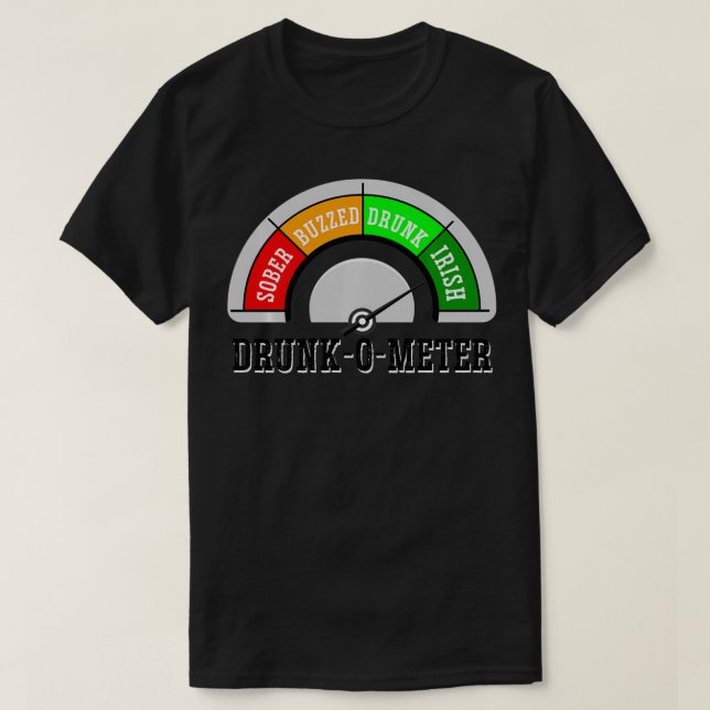 T-shirt DrunkOMeter St (Design devant)