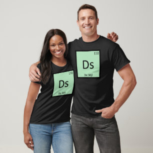 T-shirt Ds - De Stijl Art Chimie Symbole du tableau périod