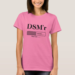 T-shirt DSM'r chargeant svp attendent