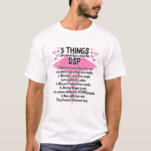T-shirt DSP Infirmière Ce Que Vous Devriez Connaître Inf