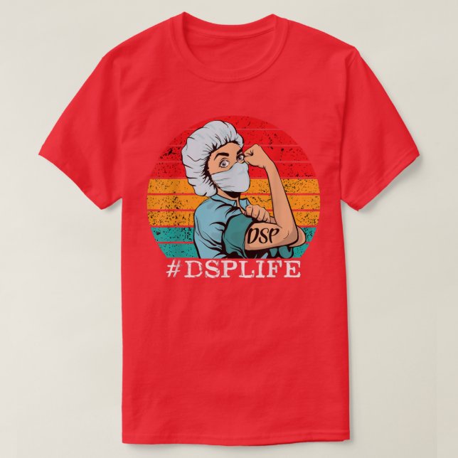 T-shirt DSP Life Direct Support Personnes Direct Support P (Design devant)