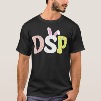 T-shirt DSP Nurse Life Stethoscope Scrub Jour de Pâques mi