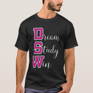 T-shirt Dsw Travail social Doctorat Doctorat Diplôme de do