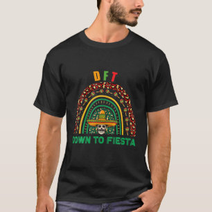 T-shirt DTF À Fiesta Rainbow Cinco De Mayo Party Mex
