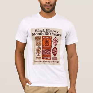T-Shirt du 100e anniversaire du Mois de l'histoire