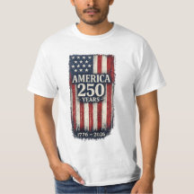 T-shirt du 250e anniversaire patriotique des États