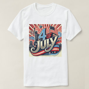 T-Shirt du 4 juillet – Jour de l'Indépendance des