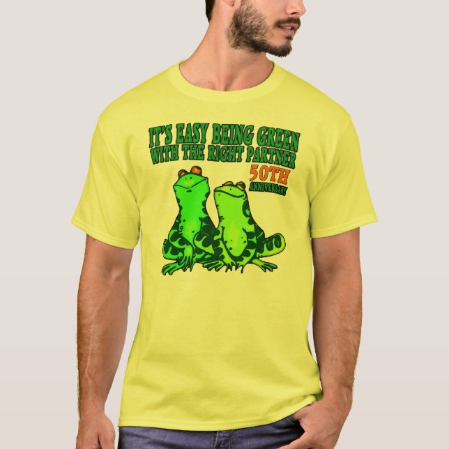 T-shirt du 50e anniversaire du Mariage (Devant)
