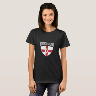 T-shirt du Bouclier du pavillon de l'Irlande du No
